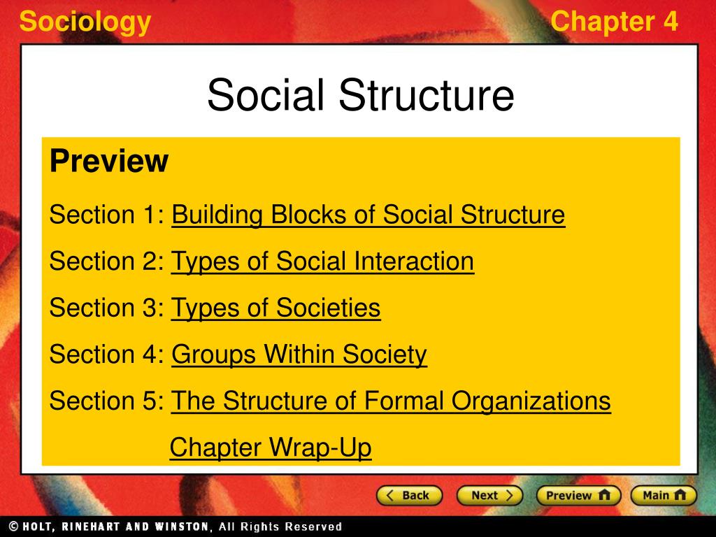 PPT Social Structure PowerPoint Presentation Free Download ID 3014130