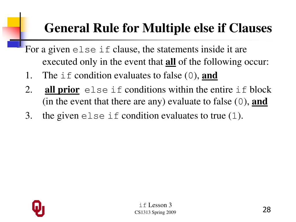 PPT - if Lesson 3 Outline PowerPoint Presentation, free download - ID ...