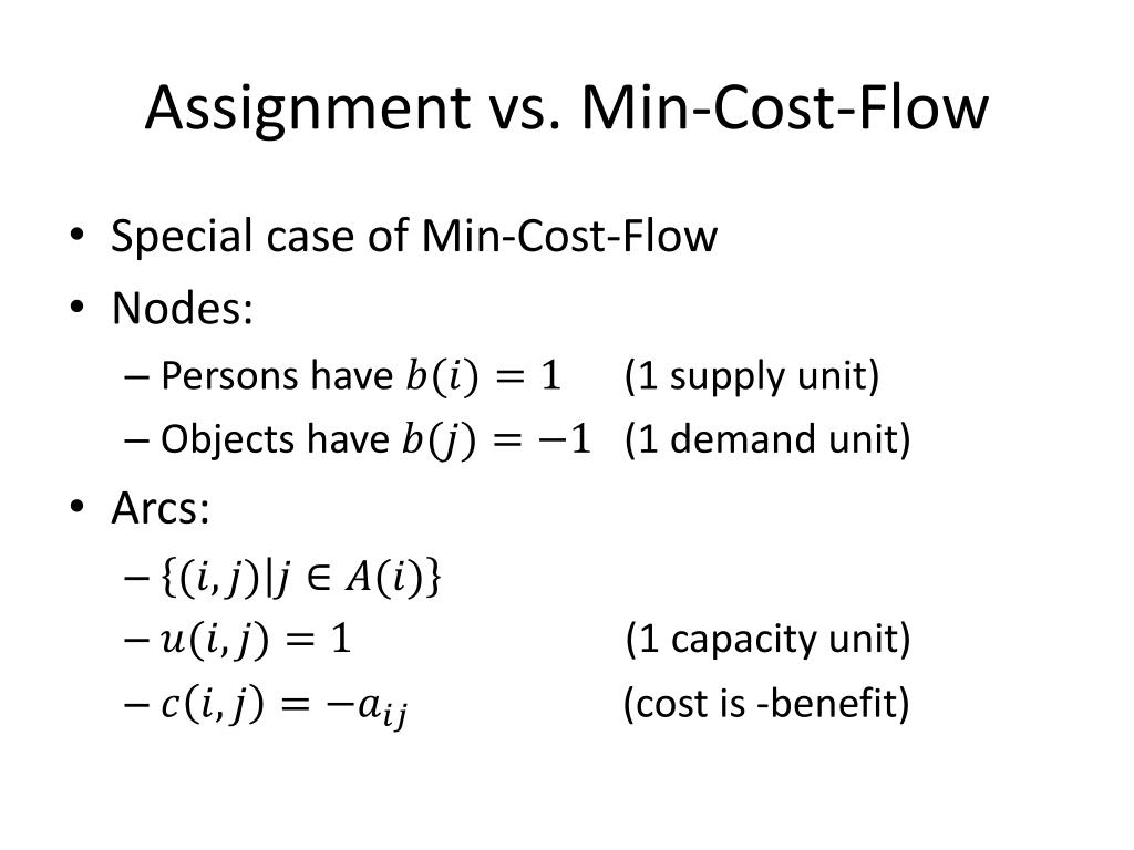 auction assignment algorithm