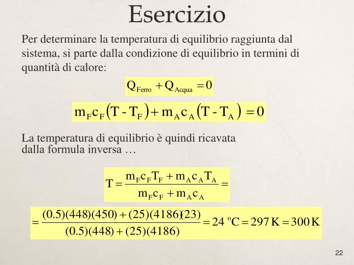 PPT - Corso di Fisica - Termodinamica (1) PowerPoint Presentation - ID