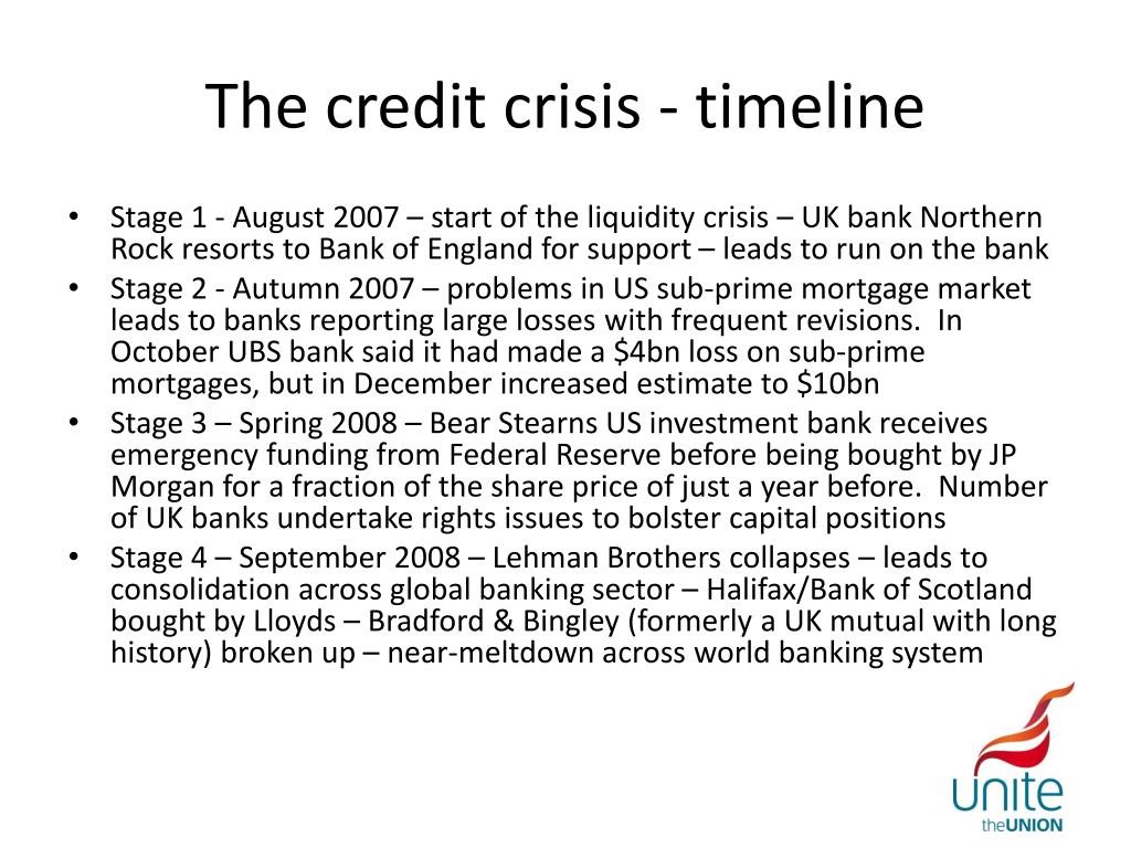 PPT - The financial crisis in the UK PowerPoint Presentation, free download  - ID:3017349