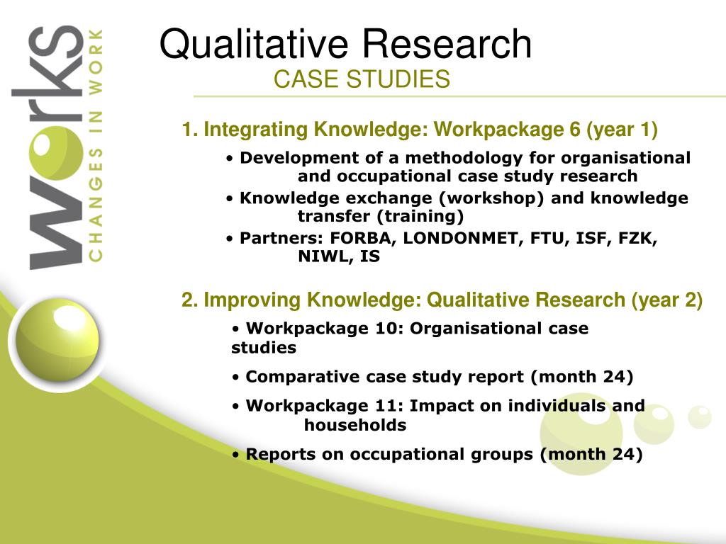 qualitative research ppt template