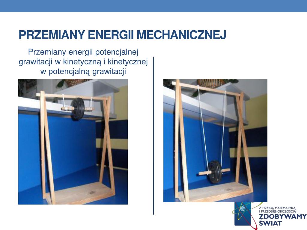 Przemiany Energii Mechanicznej PPT - Nazwa szkoły: Gimnazjum Towarzystwa Salezjańskiego PowerPoint