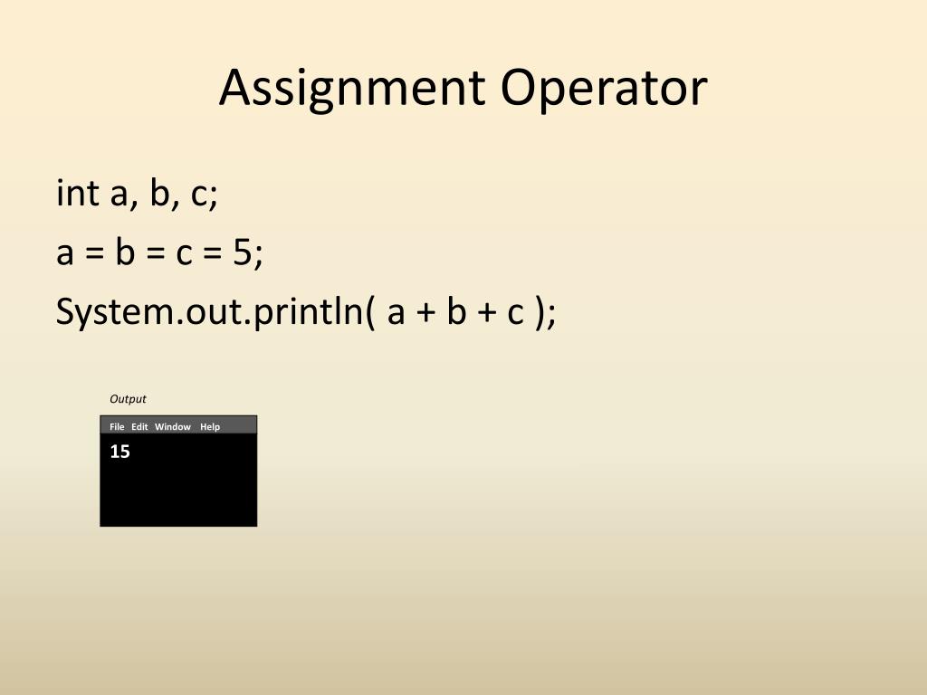 assignment operator template class