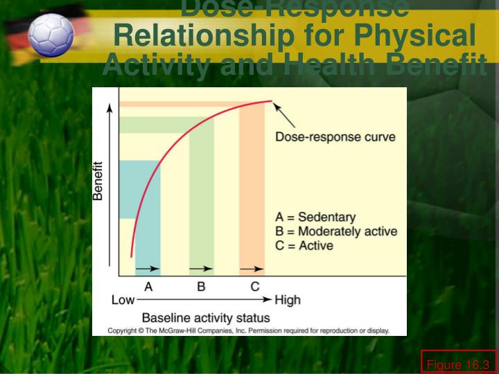 dose-response relationship of exercise means
