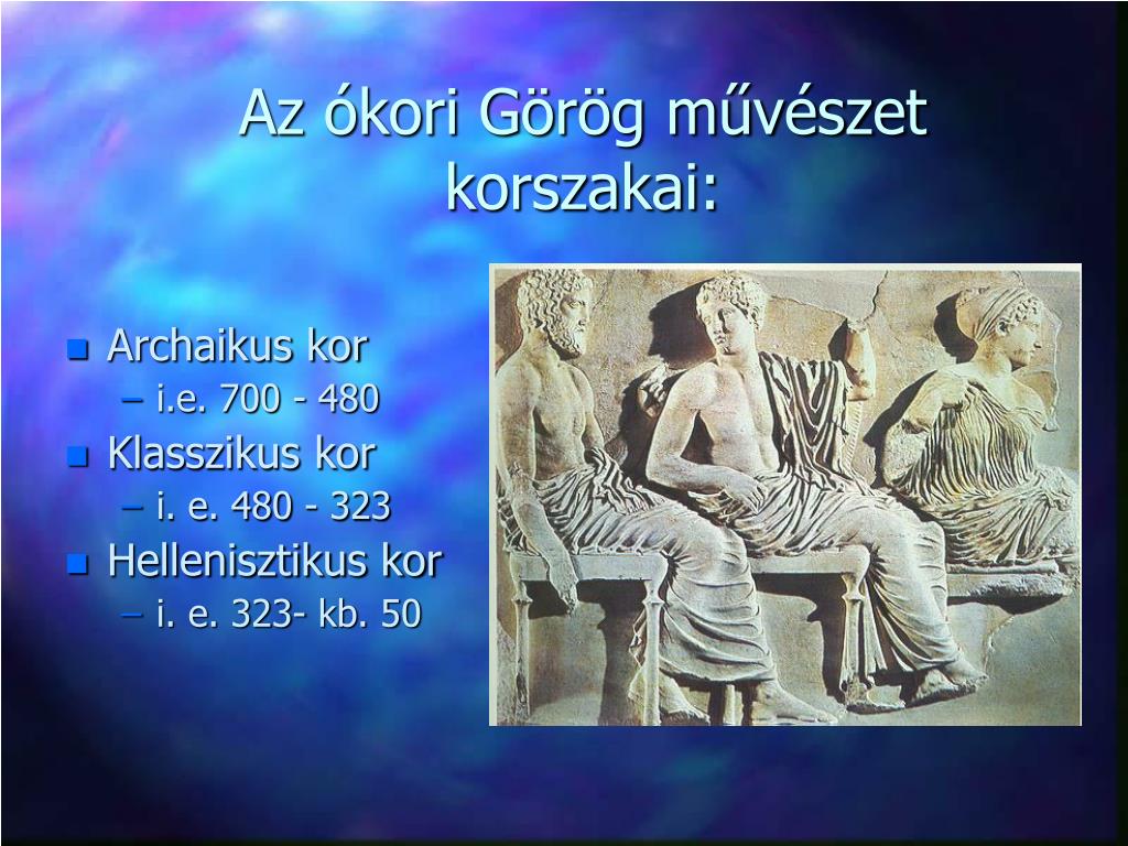 PPT - Görög művészet PowerPoint Presentation, free download - ID:3023035