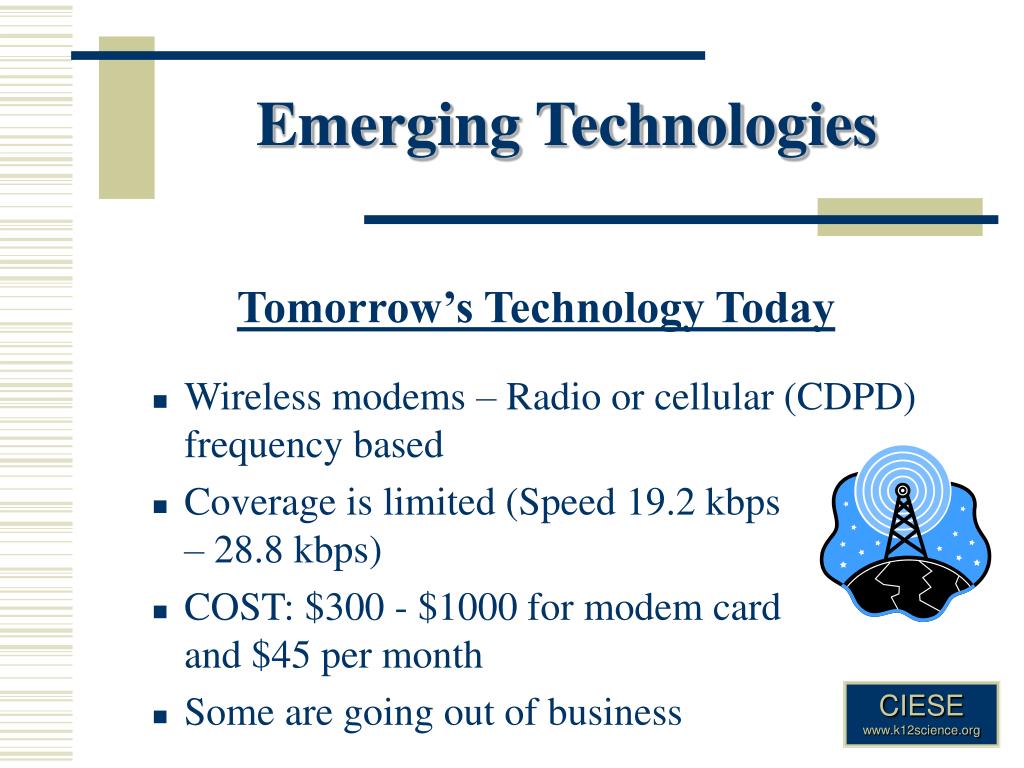 presentation on emerging technologies