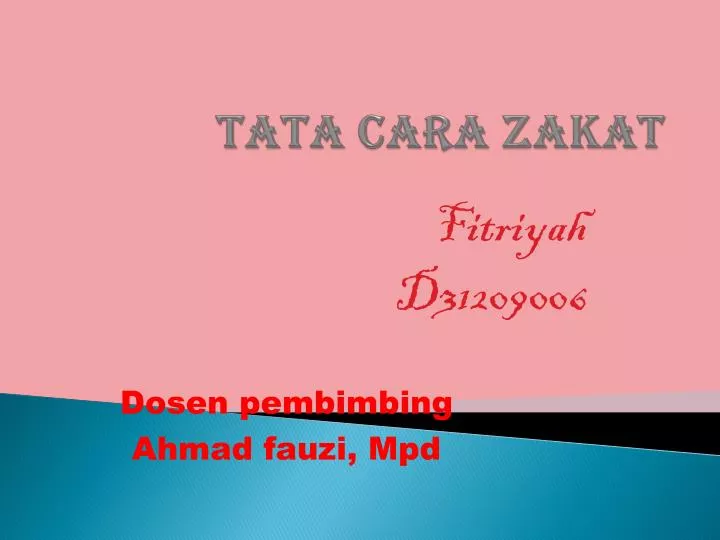 Ppt Tata Cara Zakat Powerpoint Presentation Free Download Id 3023679