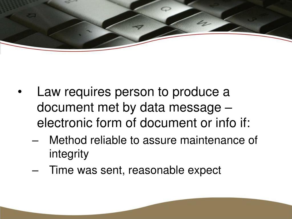 PPT - Alignment of South African E-Commerce Law Tana Pistorius ...