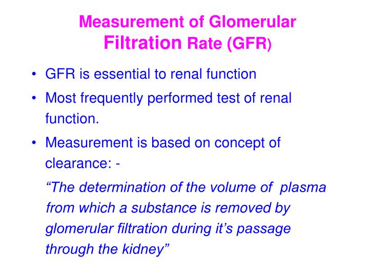 PPT - Kidney function test PowerPoint Presentation - ID:3024062
