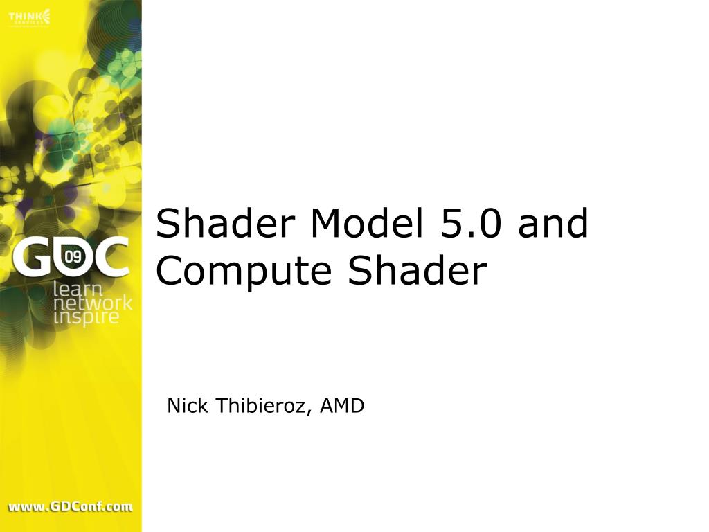 Ppt shader model 5 0 and compute shader powerpoint presentation free