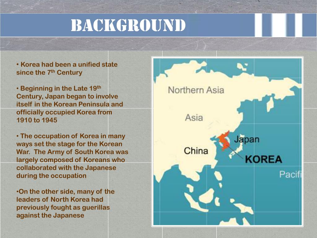 korean war slide presentation