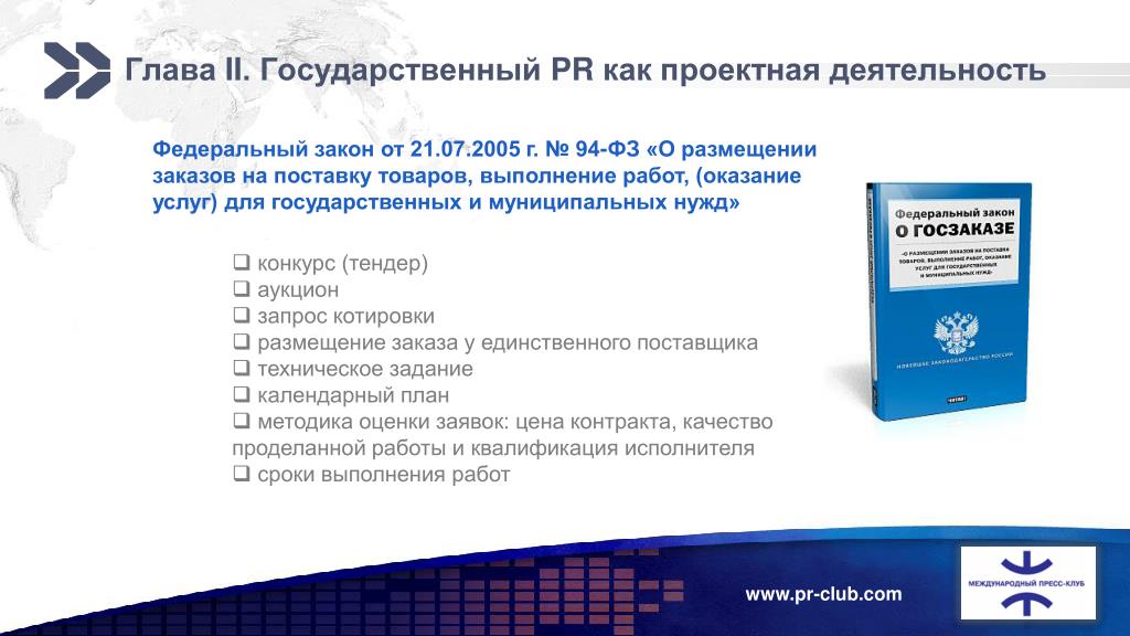 Государственный pr связи с общественностью для государственных организаций и проектов