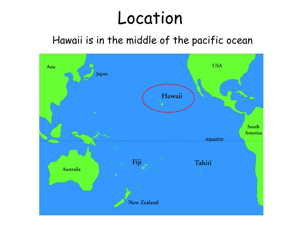 Штат на тихом океане. Гавайи на карте. Гавайские острова на карте Тихого океана.