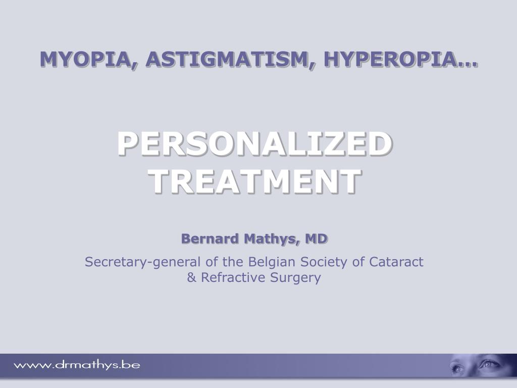 myopia hyperopia and astigmatism ppt