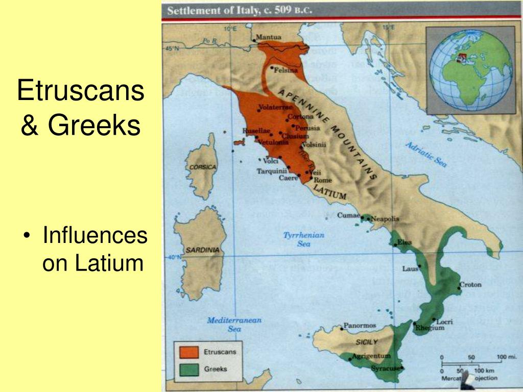 Какие племена населяли древнюю италию