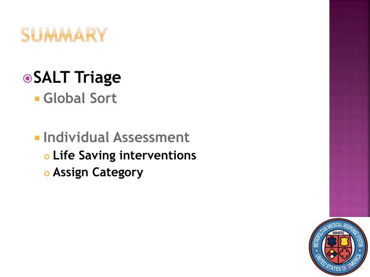 PPT - Guidelines for Mass Casualty Triage PowerPoint Presentation - ID ...