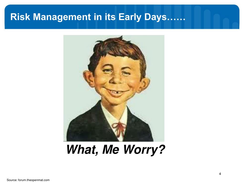 Early Risk Management PPT - Risk Management and Your Investment Portfolio Nick Sargen Chief ...