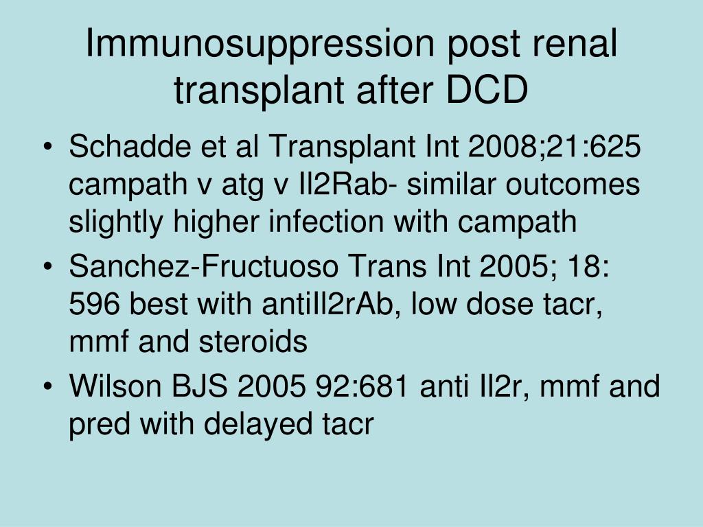 PPT - Transplant of marginal/NHBD kidneys and outcomes: kidney ...