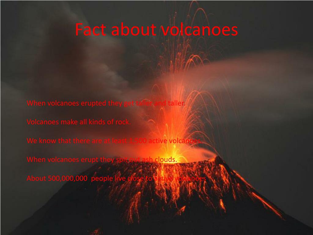 PPT - Volcanoes PowerPoint Presentation, free download - ID:3031427