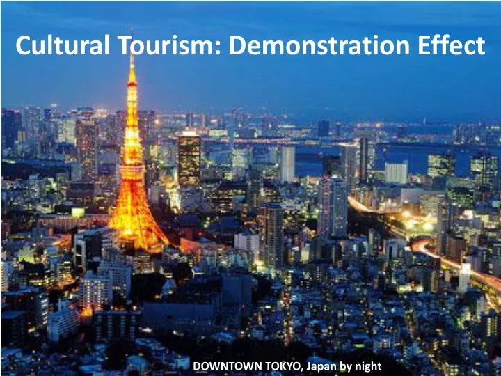 demonstration effect in tourism