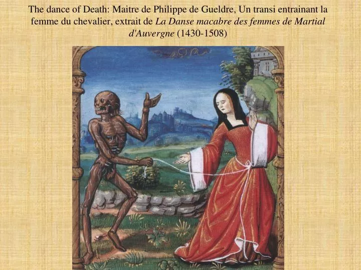 PPT  The Dance of Death. Guyot Marchand, Danse macabre . 1485