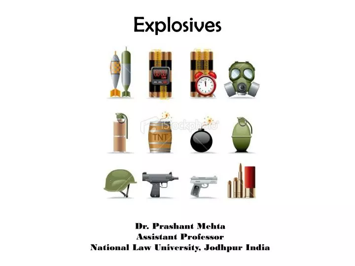 PPT - Explosives PowerPoint Presentation, free download - ID:3033907