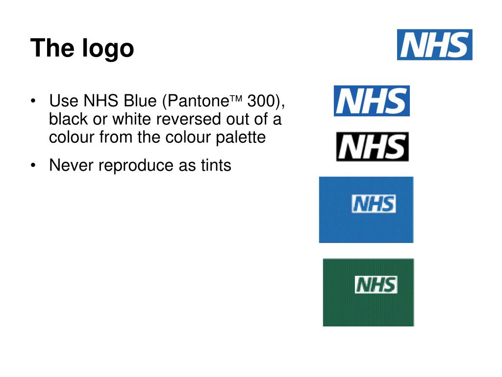 PPT Introduction To The NHS Brand PowerPoint Presentation Free PPT Introduction To The NHS Brand PowerPoint Presentation Free