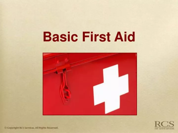 first aid slideshow presentation