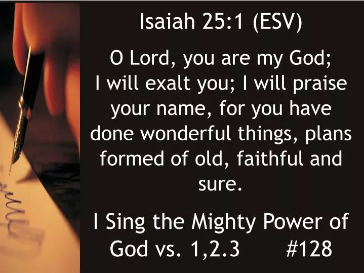 Explain isaiah 25 6 10