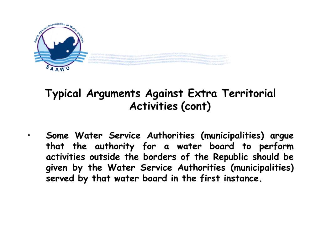 PPT South African Association of Water Utilities PowerPoint