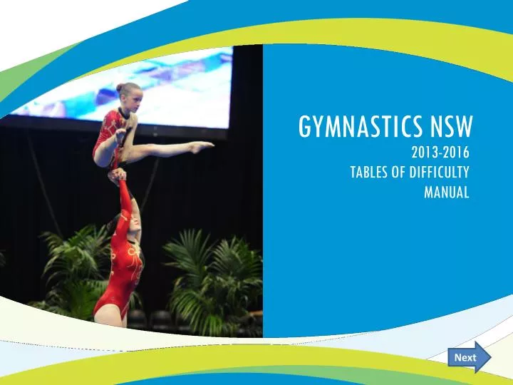 PPT GYMNASTICS NSW PowerPoint Presentation, free download ID3038408