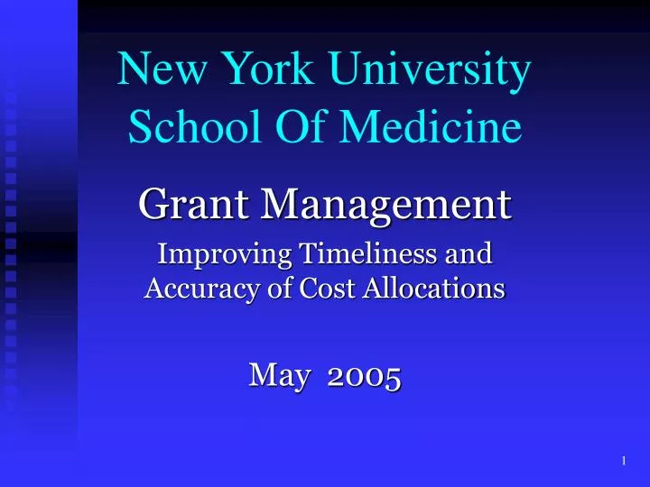 new york university school of medicine n.