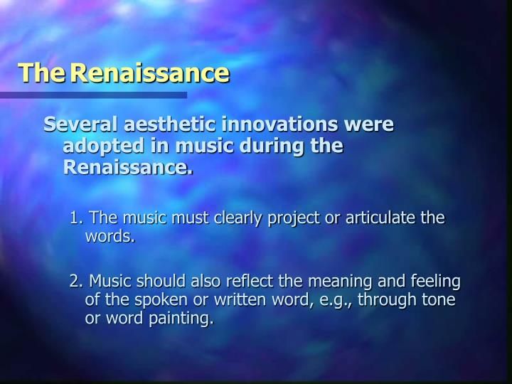 word painting renaissance