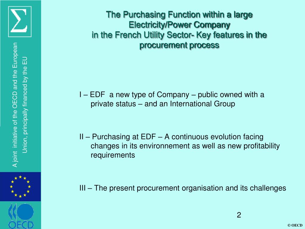 Edf Organisation Chart