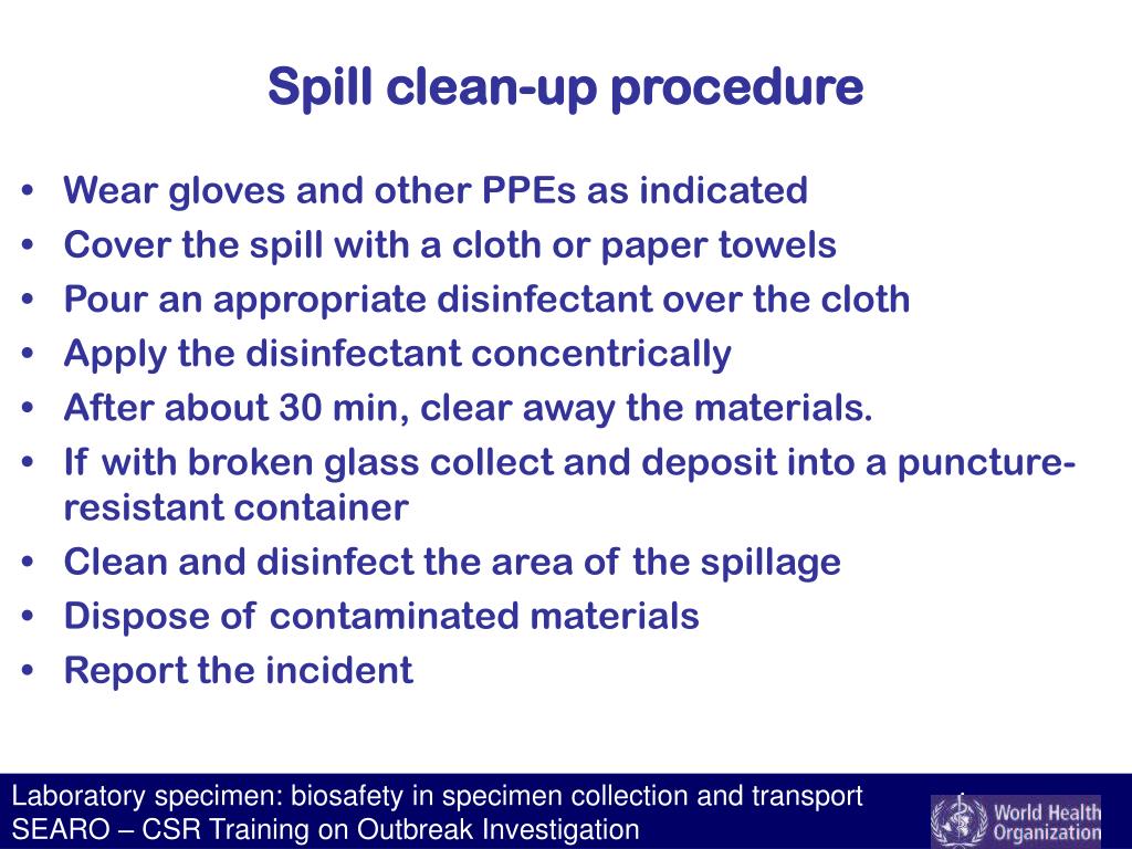 PPT - Protect yourself and protect others Biosafety in specimen ...