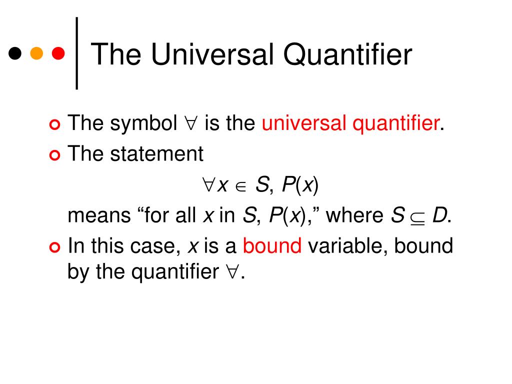 PPT Introduction to Predicates and Quantified Statements I PowerPoint
