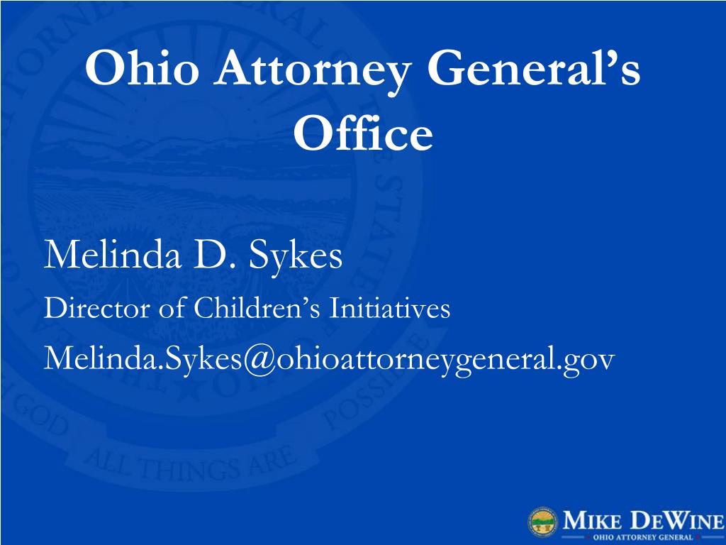PPT Cyber Safe Ohio Protecting Ohio Children and Families PowerPoint
