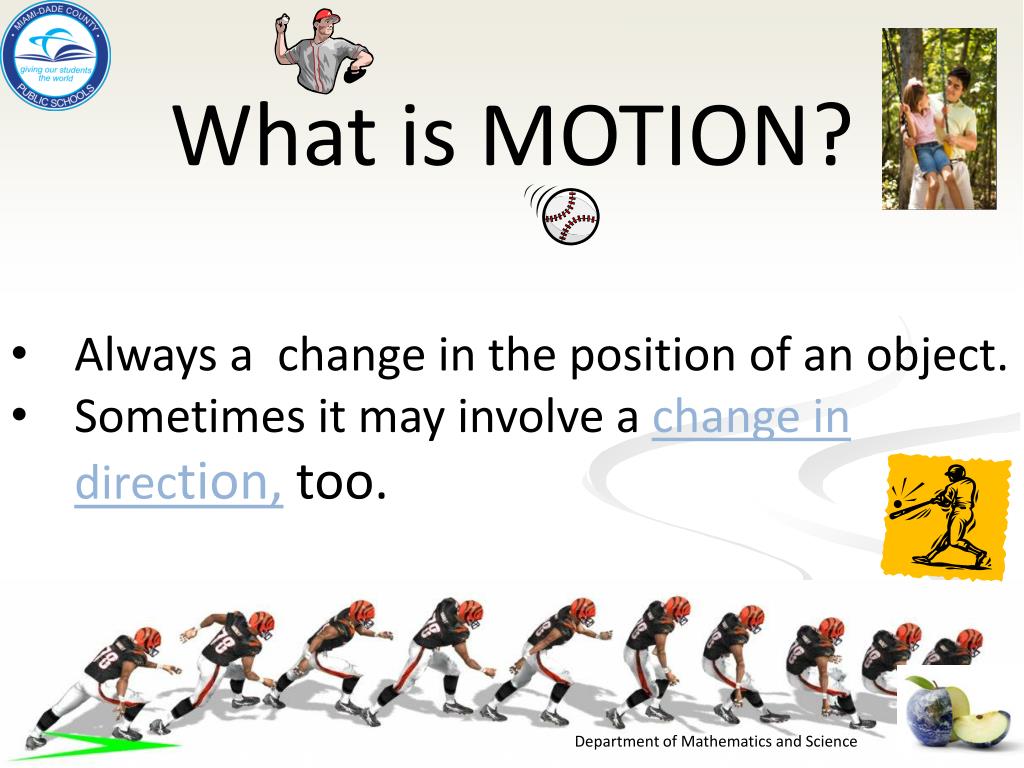 What Is A Motion In Science