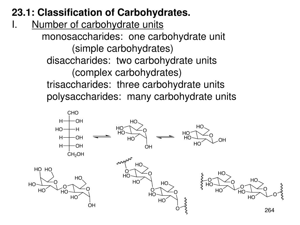 PPT Chapter 23 Carbohydrates hydrates of carbon general formula C n