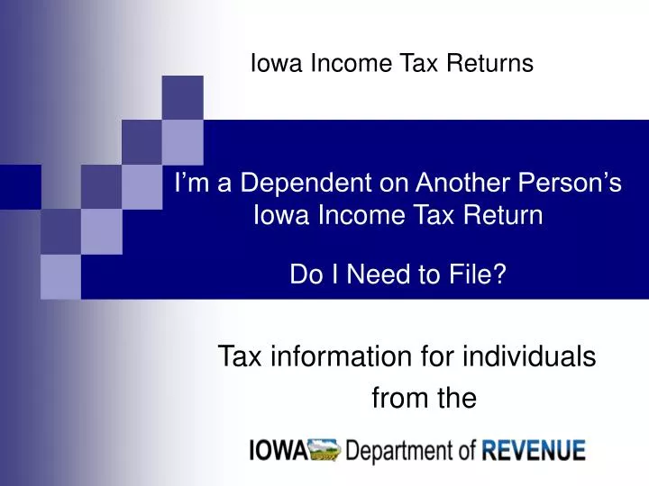 PPT Iowa Tax Returns PowerPoint Presentation, free download
