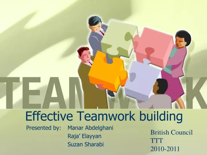 building strong teams presentation