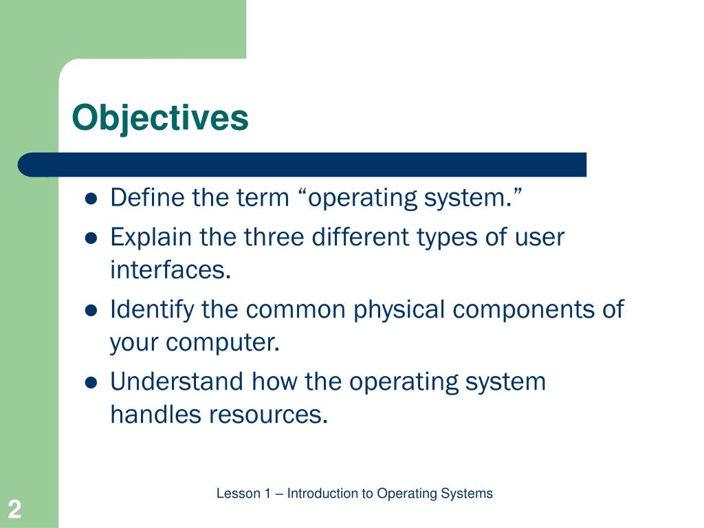 PPT - Introduction to Operating Systems PowerPoint Presentation, free ...