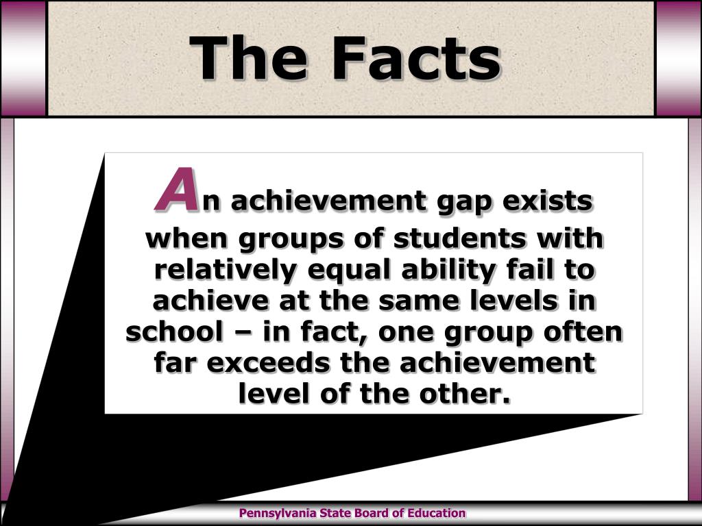 PPT - Addressing Achievement Gaps in Pennsylvania's Education System ...