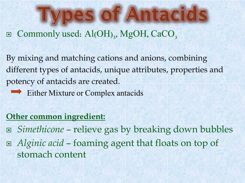 PPT Chemistry of antacids PowerPoint Presentation, free download ID