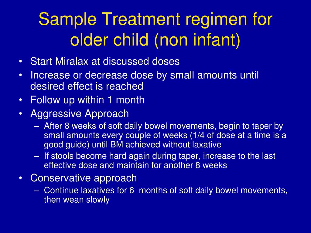 PPT - Constipation in Infants and Children PowerPoint Presentation How Many Teaspoons Is 17 Grams Of Miralax