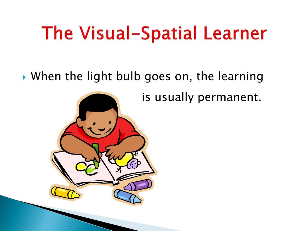 PPT VisualSpatial Learners PowerPoint Presentation, free download