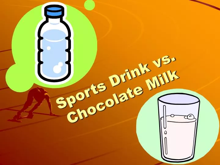 sports drink vs chocolate milk n.
