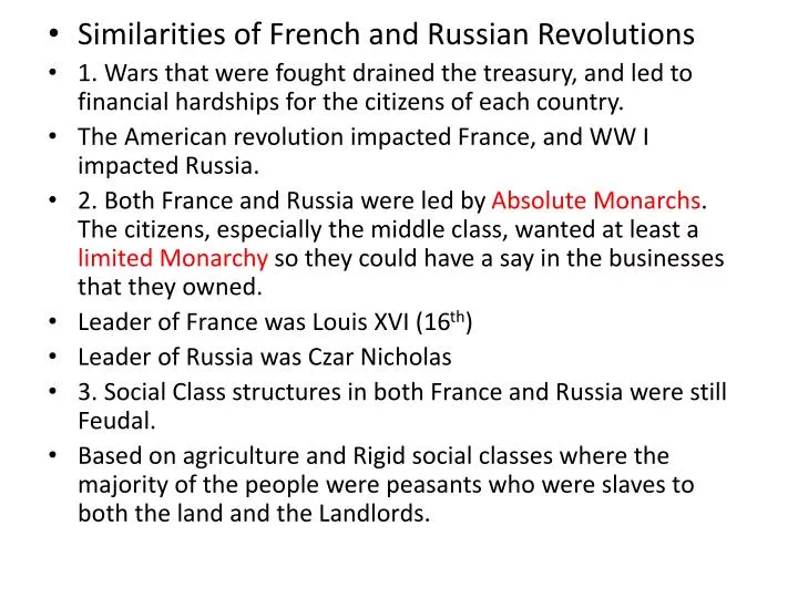 the similarity of the revolutions in mexico and russia Russian revolution and french revolution both the russian revolution and the french revolution are similar in numerous ways the russian revolution contained. the similarity of the revolutions in mexico and russia Russian revolution and french revolution both the russian revolution and the french revolution are similar in numerous ways the russian revolution contained.