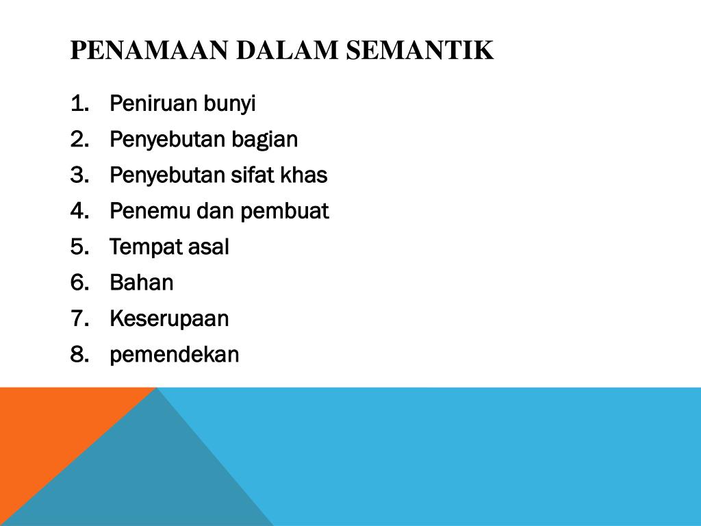 PPT - SEMANTIK, JENIS DAN RELASI MAKNA KELOMPOK 4 PowerPoint ...